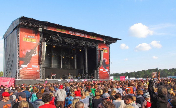 Hurricane 2012 Festival Bühne - "Red Stage"