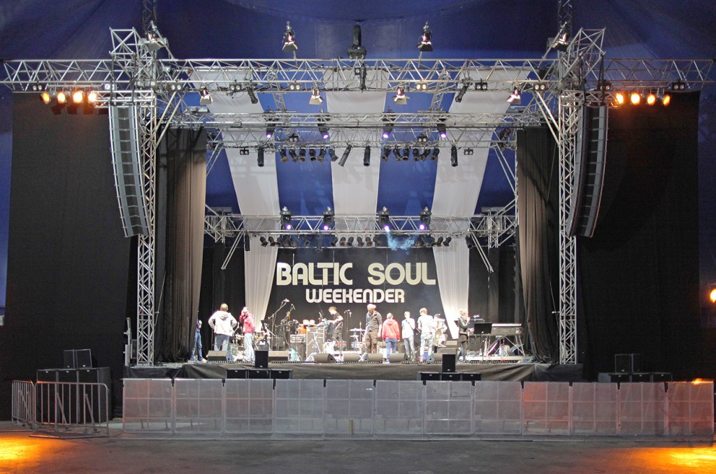 Baltic Soul Weekender 2013 tentstage Bühne 